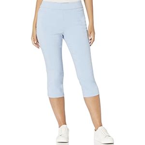 New Briggs New York Capri Pants, Blue, Size 14